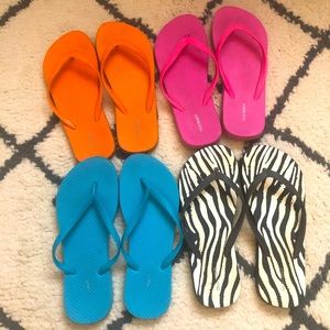 Old Navy flip flop bundle